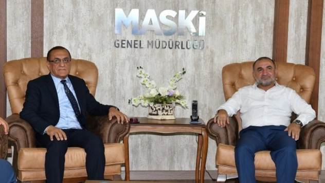 MÜSİAD'tan MASKİ Genel Müdürü Karataş'a ziyaret