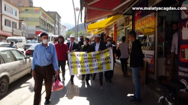 Muşlular spor ve sanatın gelişimi için tek yürek oldu
