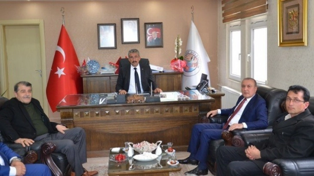 MYK üyesi Ekici'den İsa Özkan'a hayırlı olsun ziyareti