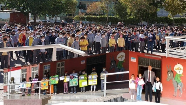 Namık Kemal İlkokulu'ndan Örnek Çalışma