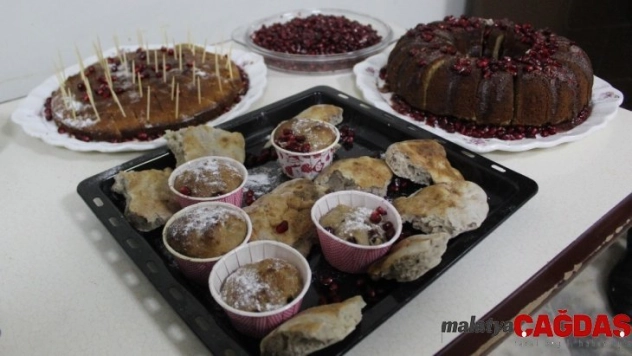 Nar ilçesi Oğuzeli'nde ilk kez narlı ekmek yapıldı