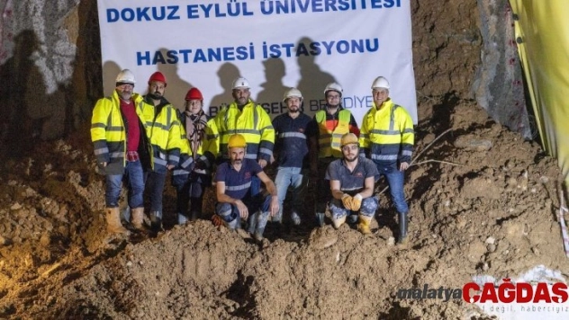 Narlıdere Metrosunda üçüncü istasyona ulaşıldı