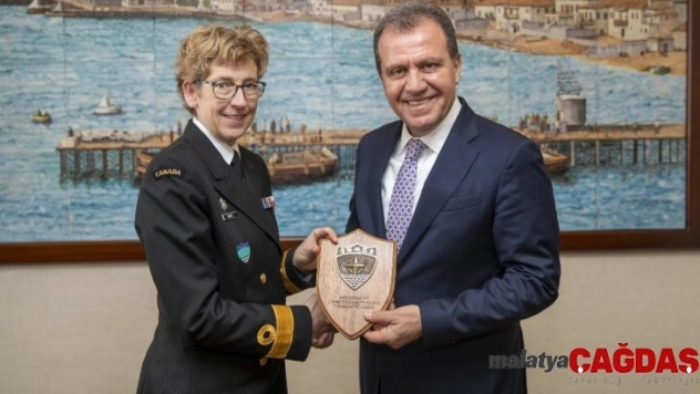 NATO Müttefik Donanması'ndan Başkan Seçer'e ziyaret