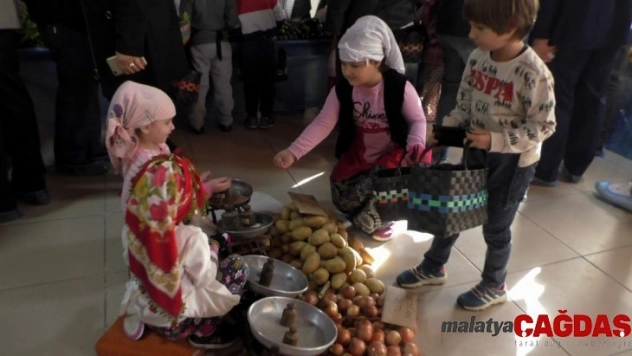 Nazilli'de çocuklar pazarcılığı ve alışveriş yapmayı öğrendi