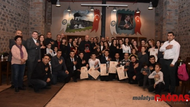 Nazilli'de siyah kuşaklar törenle verildi