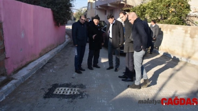 Nazilli'de yol hamlesi devam ediyor