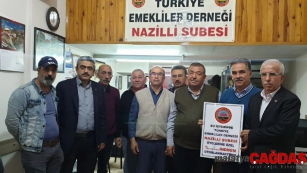 Nazillili emeklilerin sigortacılık hizmetlerinde indirim