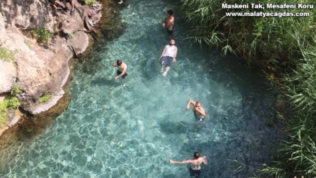 Malatya'da sıcaktan bunalanların adresi Karasu