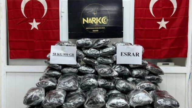 Nusaybin polisinden son yılların en büyük uyuşturucu operasyonu