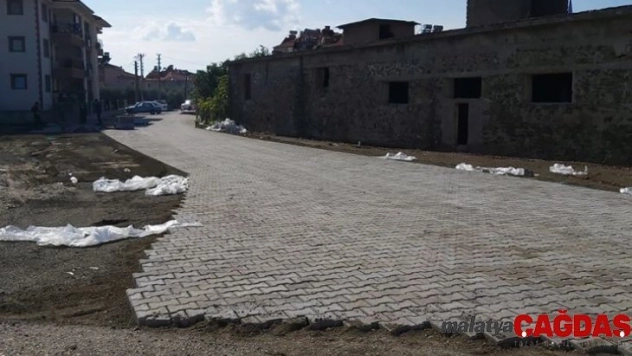 Oartaca'da belediye ekipleri  hızla çalışıyor