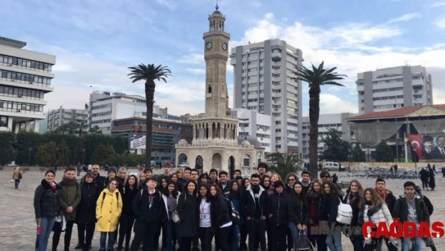 Ödemişli öğrenciler Avrupalı konuklarını ağırladı