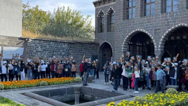 Öğrenciler 'Diyarbakır Benim' projesiyle kenti tanıyacak