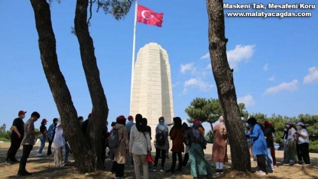 Öğrenciler Çanakkale'de
