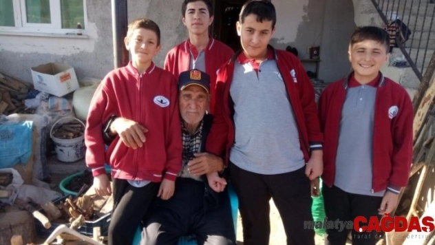 Öğrencilerden gazilere ziyaret