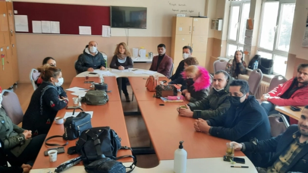 Okul güvenliği için toplantı