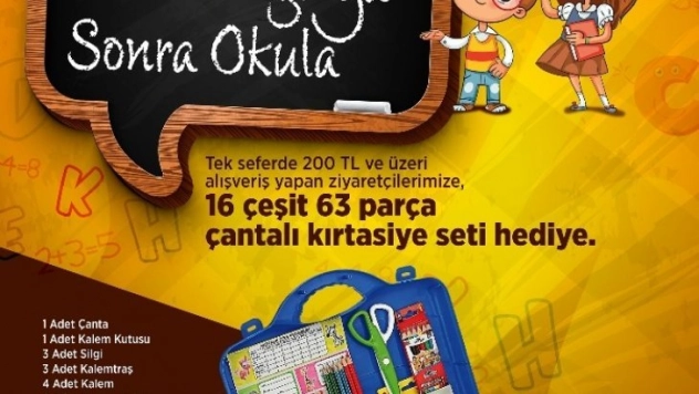 Okula dönüş hediyesi Nata Vega'dan