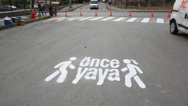 Okula giriş-çıkışlar güvenli hale geliyor