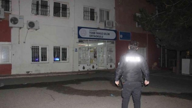 Okulda hırsızlık ihbarı polisi harekete geçirdi