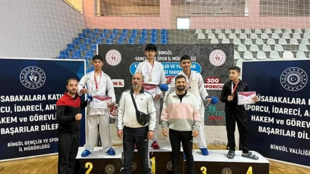 Okullar Arası Karete Şampiyonasında Büyük Başarı.