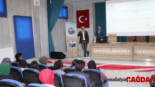 Okullarda çalışan işçilere İSG eğitimi