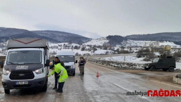 Ordu'da kış lastiği denetimi