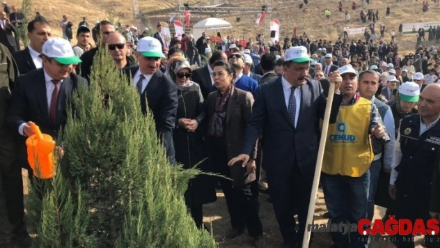 10 bin fidan toprakla buluşturuldu