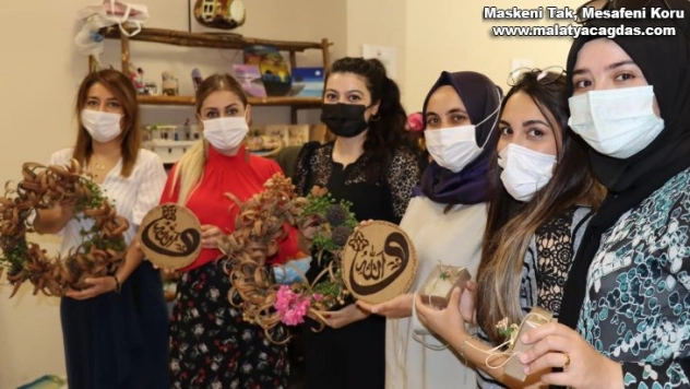 Organik tasarımlar kadınların elinde hayat buluyor