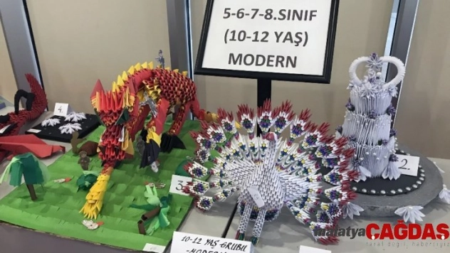 Origami yarışmasında ödüller verildi