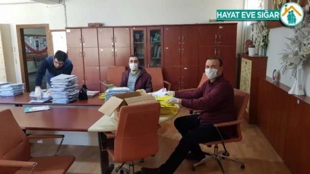 Osmancık'ta uzaktan eğitime yakından destek