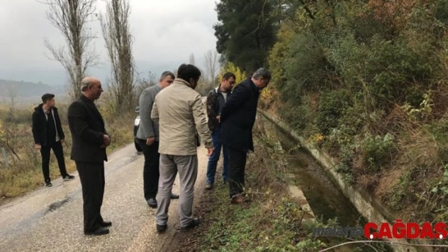 Osmaneli Kaymakamı Yavuz yol yapım çalışmalarını yerinde inceledi