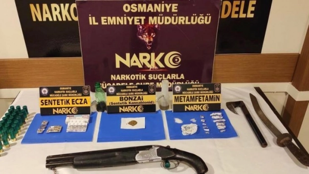 Osmaniye'de uyuşturucu operasyonlarına 11 tutuklama