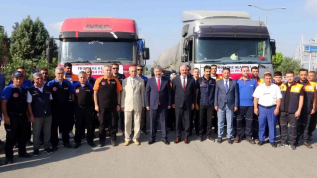 Osmaniye'den dost ve kardeş ülke Pakistan'a yardım eli