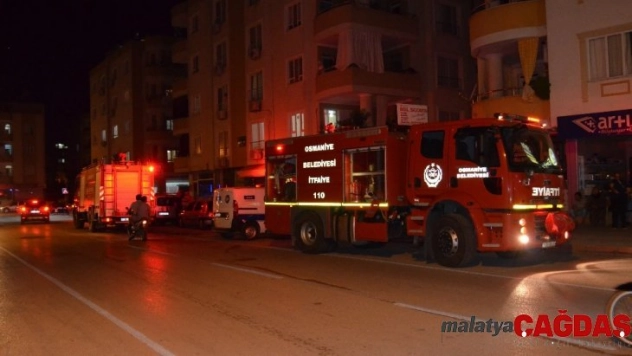 Osmaniye'de ev yangını