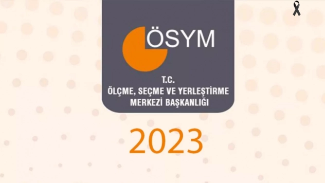 ÖSYM 2023 sınav takvimini açıkladı