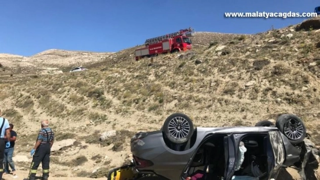 Otomobil 20 metreden şarampole uçtu: 1 ölü 5 yaralı