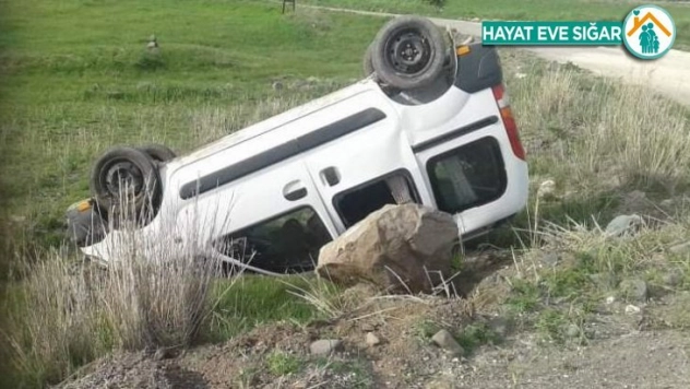 Otomobil takla attı: 1 Yaralı