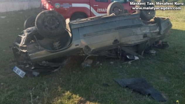 Otomobil takla attı, sürücü hayatını kaybetti
