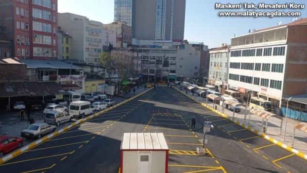 Otoparklar dezenfekte ediliyor