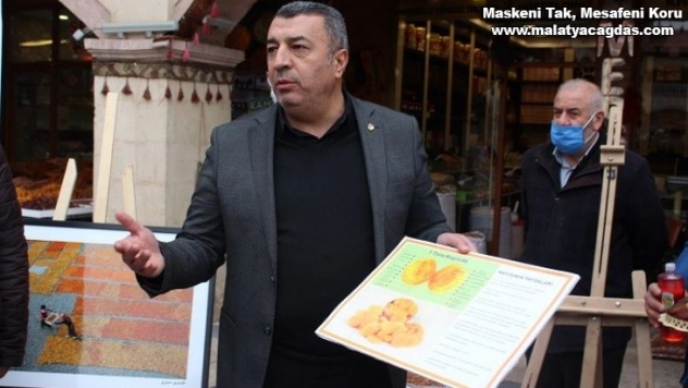 Özcan, Kayısının gelişim sürecini anlattı