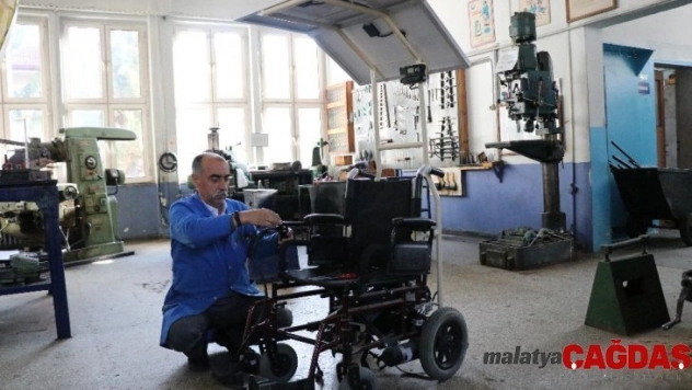 (Özel) Bolu'da, engelliler için güneş panelli engelli aracı tasarlandı