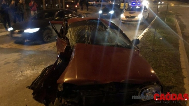 (Özel) Kuzey Makedonya'da yaralanan Arnavut güvenlik görevlisi ve kızı için Türkiye seferber oldu