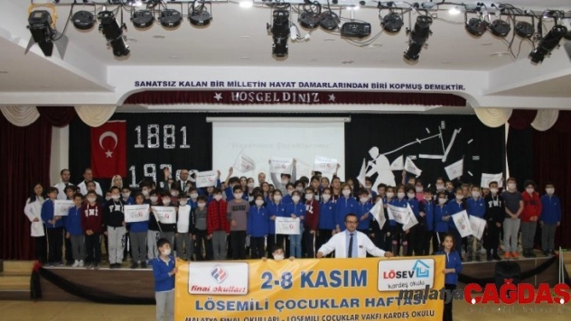 Özel Malatya Final Okullarından LÖSEV'e destek