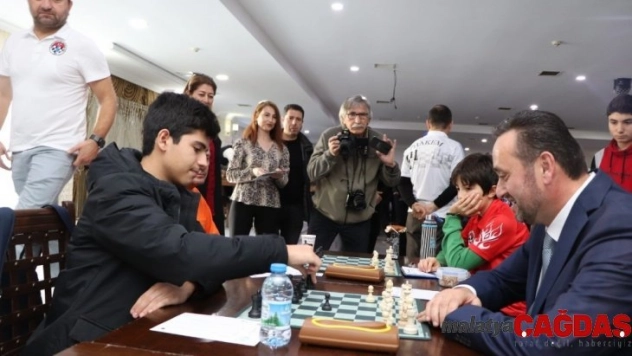 Palamut Festivali Santranç turnuvası başladı