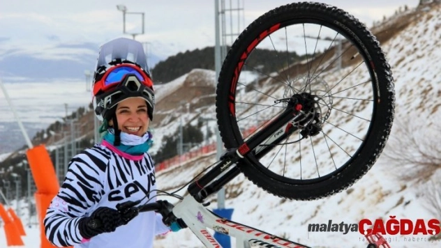 Palandöken'de Outdoor Festivali'nde adrenalin dolu anlar yaşandı