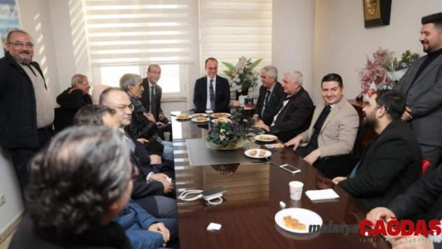 Pamukkale Belediye Başkanı Avni Örki gazeteciler ile bir araya geldi