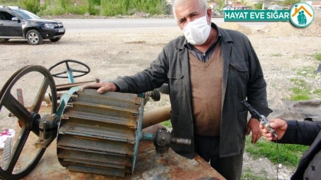 Evden çıkamayınca elektrik üretti