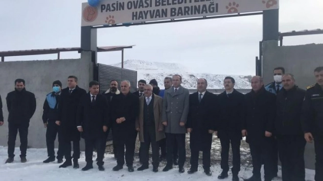 Pasin Ovası Belediyeler Birliği Hayvan Barınağı açıldı