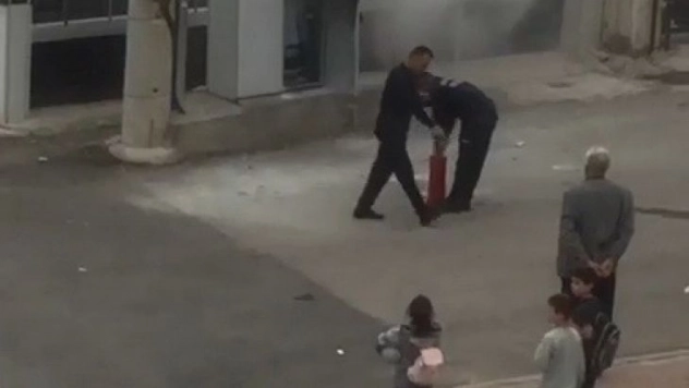 Patlayan trafo paniğe neden oldu