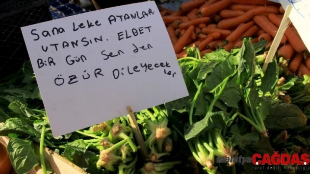 Pazarcı esnafının Ispanak isyanı