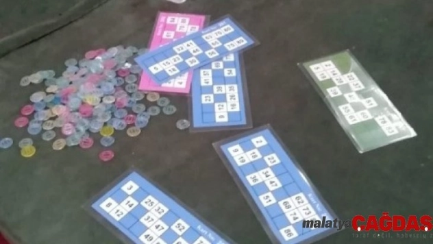 Polisten tombala operasyonu